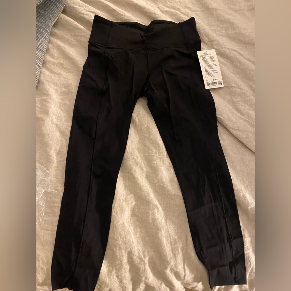 NWT Lululemon Fast and Free HR Running Tight 25" Size 10